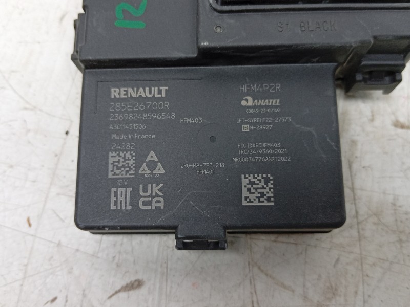 Recambio de modulo electronico para dacia duster iii eco-g 100 essential referencia OEM IAM A3C11451506 285E26700R 