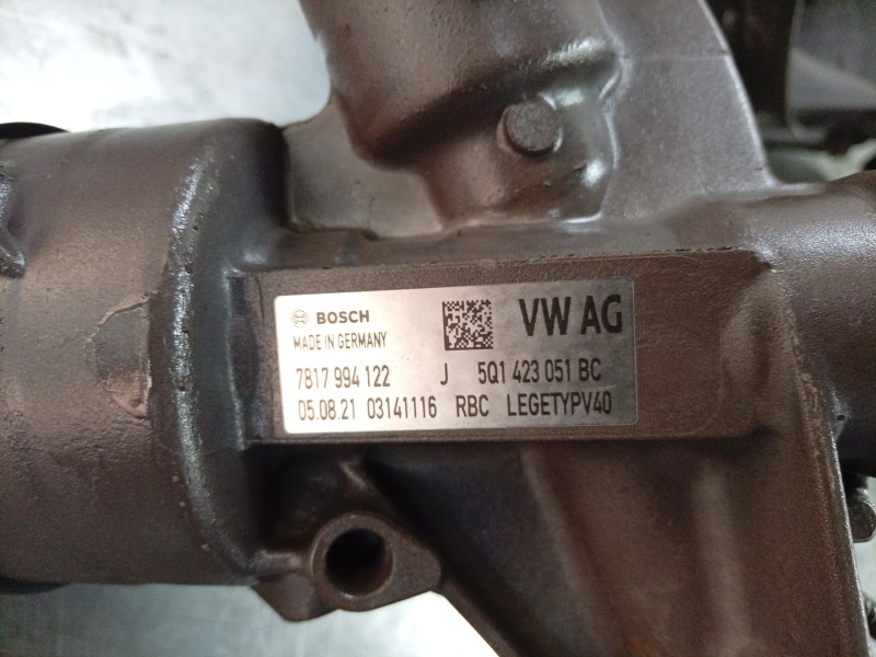 Recambio de cremallera direccion para volkswagen t-roc (a11, d11) 1.0 tsi referencia OEM IAM 03141116 5Q1423055L 