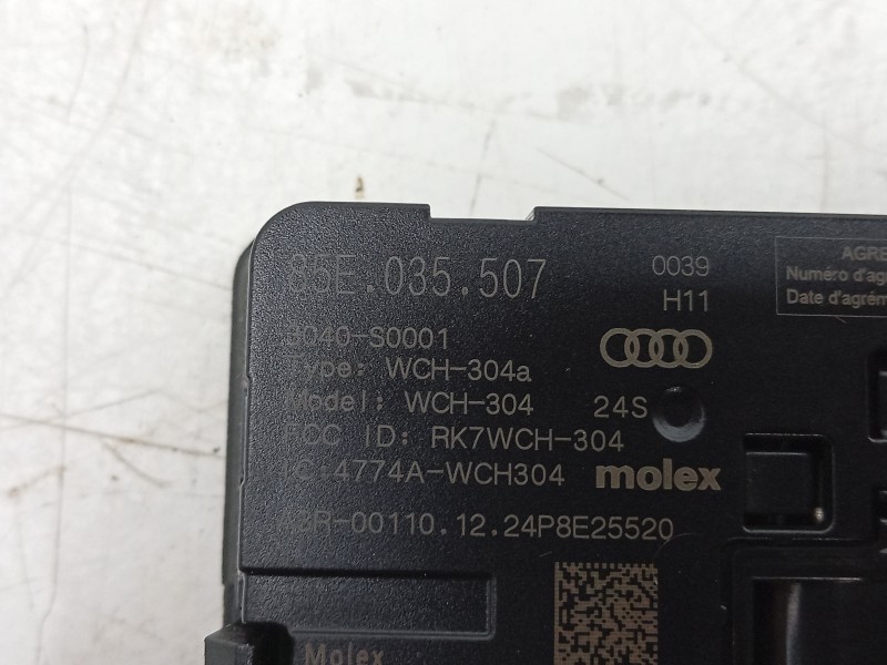 Recambio de modulo electronico para porsche macan (xab) 4 electric (xabbb1, xabfd1) referencia OEM IAM  85E035507 