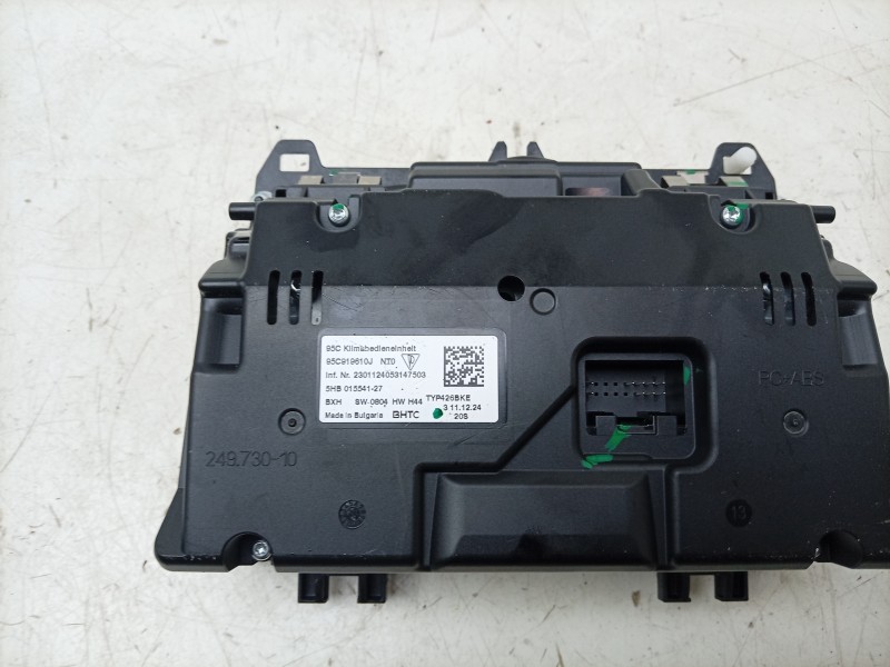 Recambio de mando climatizador para porsche macan (xab) 4 electric (xabbb1, xabfd1) referencia OEM IAM 95C919610KNT0 95C919610KN