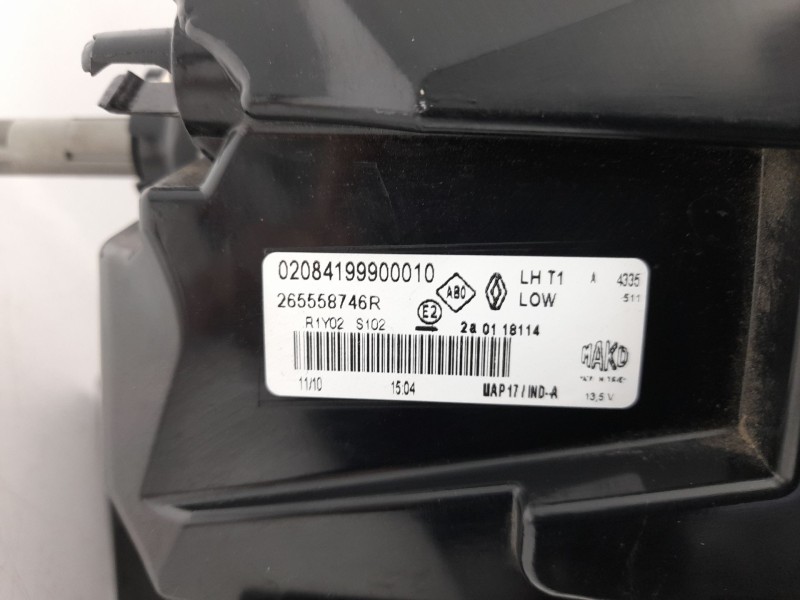 Recambio de piloto trasero izquierdo para renault captur ii (hf_) 1.0 tce 90 eco-g (hfm6) referencia OEM IAM  265558746R 