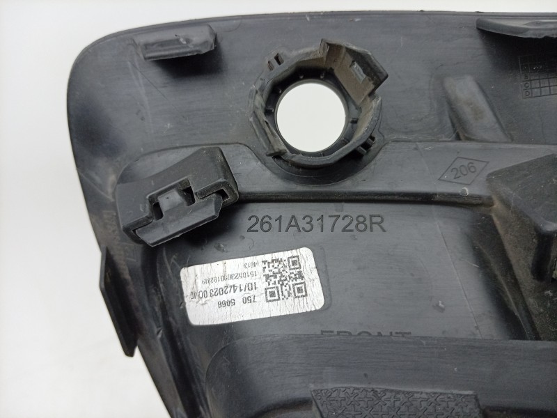 Recambio de rejilla paragolpes izquierda para renault captur ii (hf_) 1.0 tce 90 eco-g (hfm6) referencia OEM IAM  261A31728R 