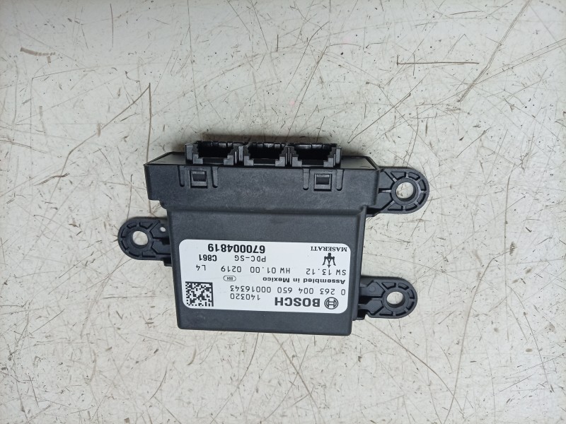 Recambio de modulo electronico para maserati ghibli iii (m157) 3.0 s q4 referencia OEM IAM  670004819 