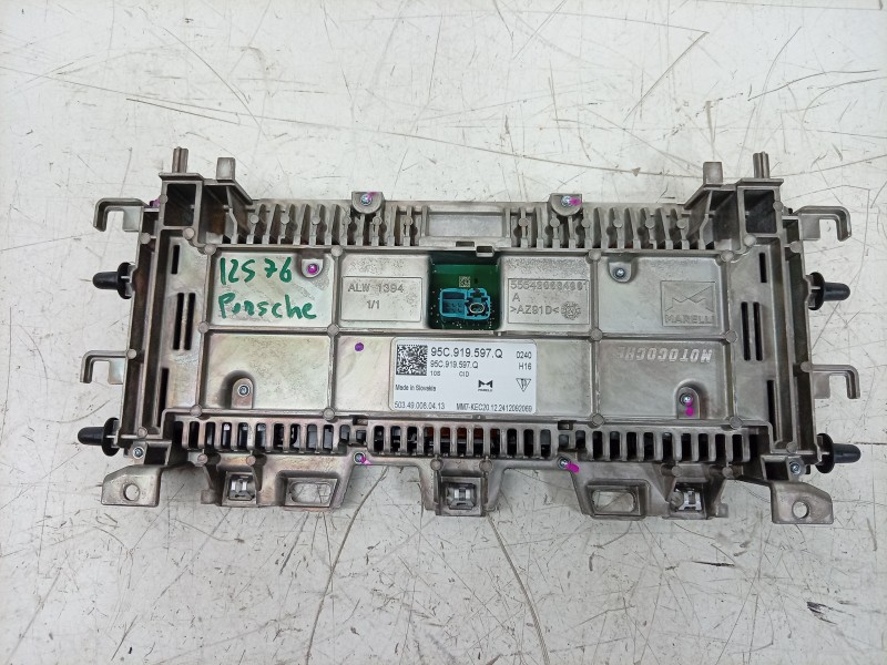 Recambio de pantalla multifuncion para porsche macan (xab) 4 electric (xabbb1, xabfd1) referencia OEM IAM  95C919597Q 