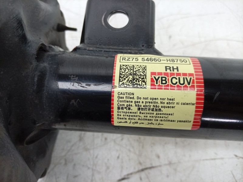 Recambio de amortiguador delantero derecho para kia stonic (yb) 1.0 t-gdi eco-dynamics+ referencia OEM IAM  54660H8750 