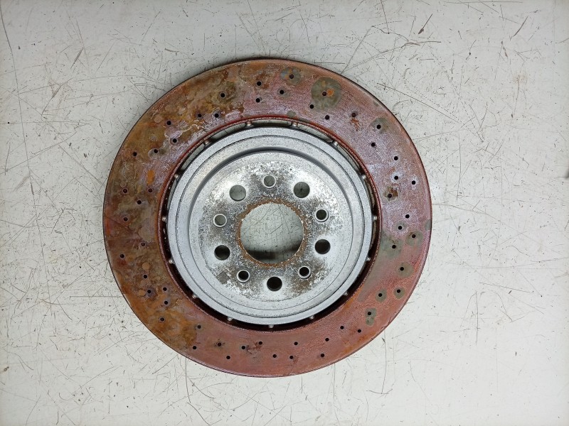 Recambio de disco de freno delantero izquierdo para maserati ghibli iii (m157) 3.0 s q4 referencia OEM IAM  670030935 