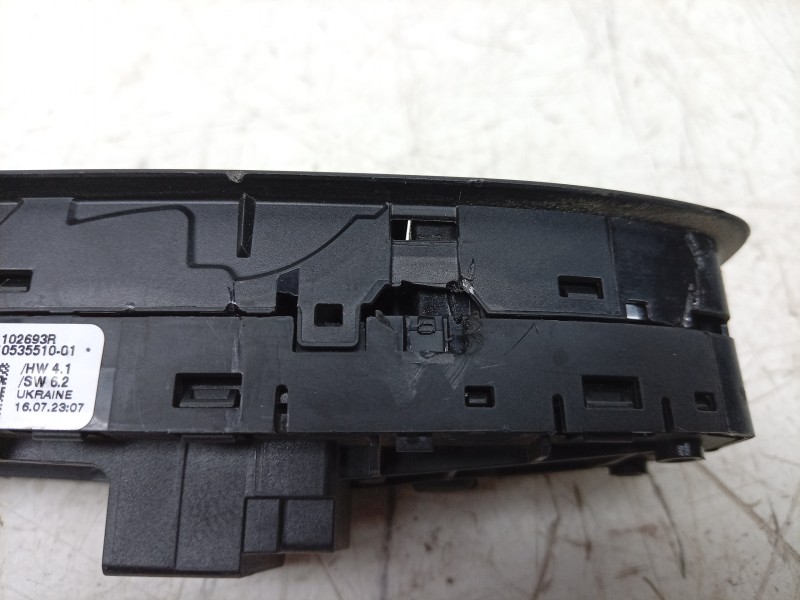 Recambio de mando elevalunas delantero izquierdo para renault clio v (b7_) tce 90 (b7mt) referencia OEM IAM 254107080R 254102693