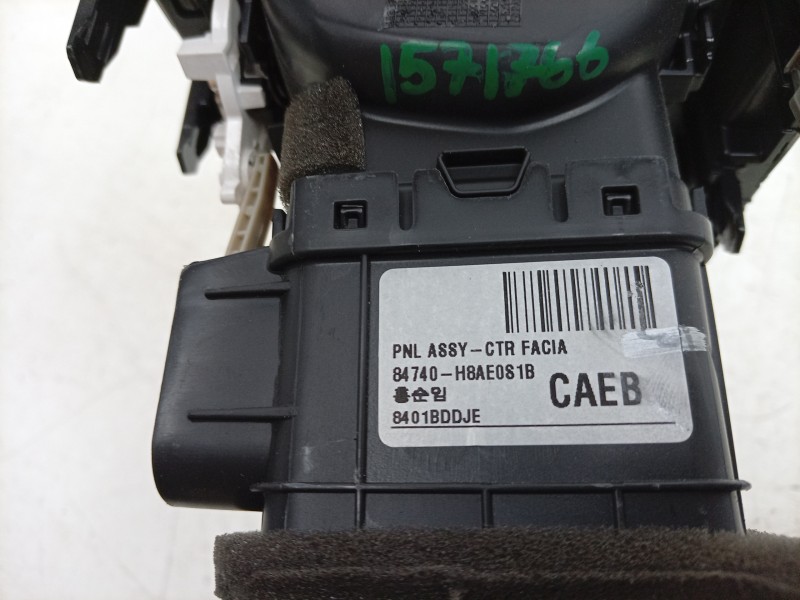 Recambio de aireador central para kia stonic (yb) 1.0 t-gdi eco-dynamics+ referencia OEM IAM  84740H8AE 
