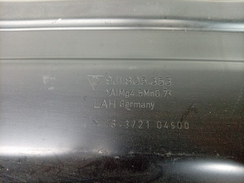 Recambio de soporte paragolpes delantero para porsche taycan (y1a) 4s referencia OEM IAM  9J1805353 