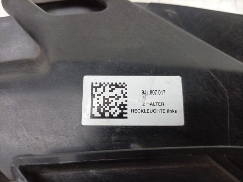 Recambio de soporte paragolpes trasero izquierdo para porsche taycan (y1a) 4s referencia OEM IAM  9J1807017 
