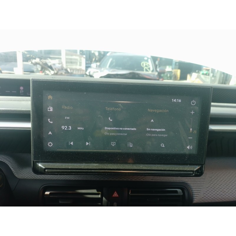 Recambio de pantalla multifuncion para citroën e-c3 aircross electrico 113cv max referencia OEM IAM   