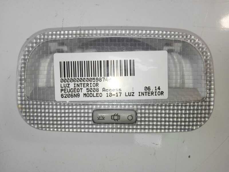 Recambio de luz interior para peugeot 5008 access referencia OEM IAM   