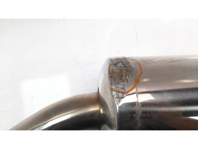 Recambio de silenciador trasero para kawasaki zzr 1400 referencia OEM IAM 180910516  