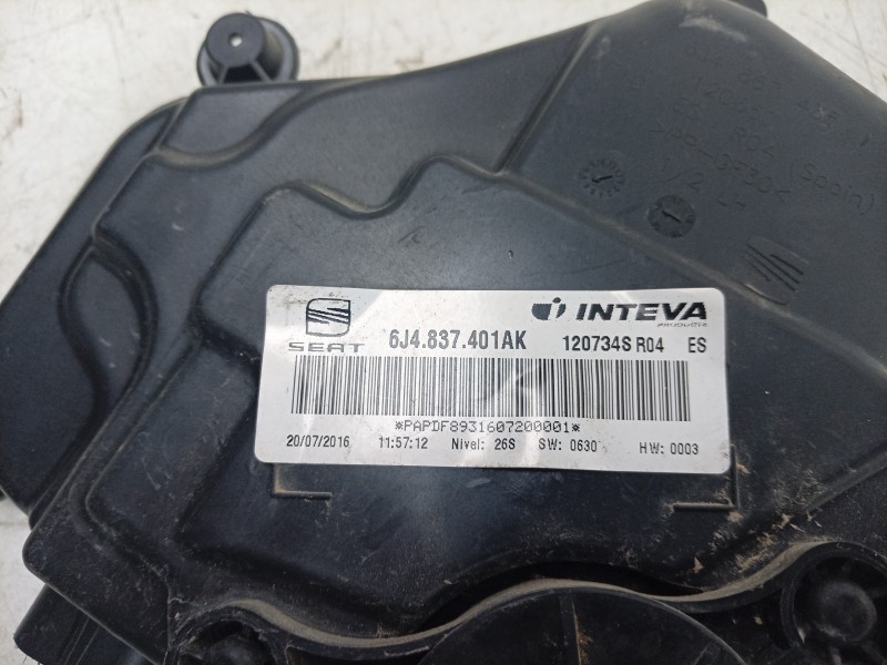 Recambio de elevalunas delantero izquierdo para seat ibiza iv (6j5, 6p1) 1.4 tdi referencia OEM IAM  6J4837401AK 
