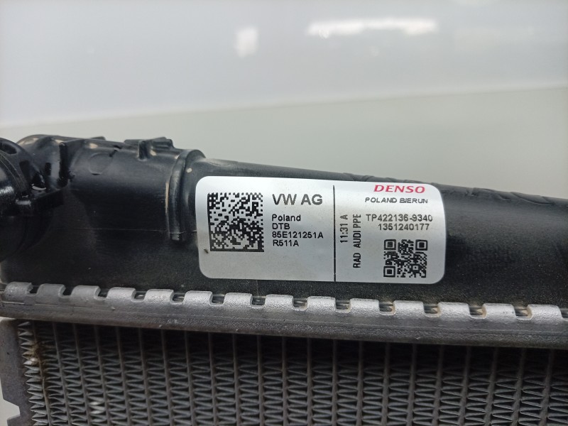 Recambio de radiador agua para porsche macan (xab) 4 electric (xabbb1, xabfd1) referencia OEM IAM D966310454100 85E121251A 