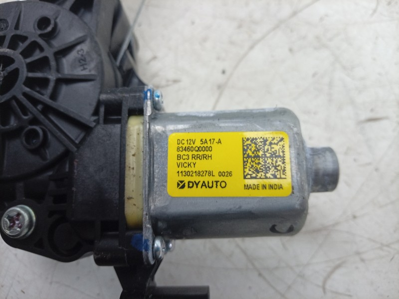 Recambio de elevalunas trasero derecho para hyundai i20 iii (bc3, bi3) 1.0 t-gdi hybrid 48v referencia OEM IAM 83460Q0000 83402Q