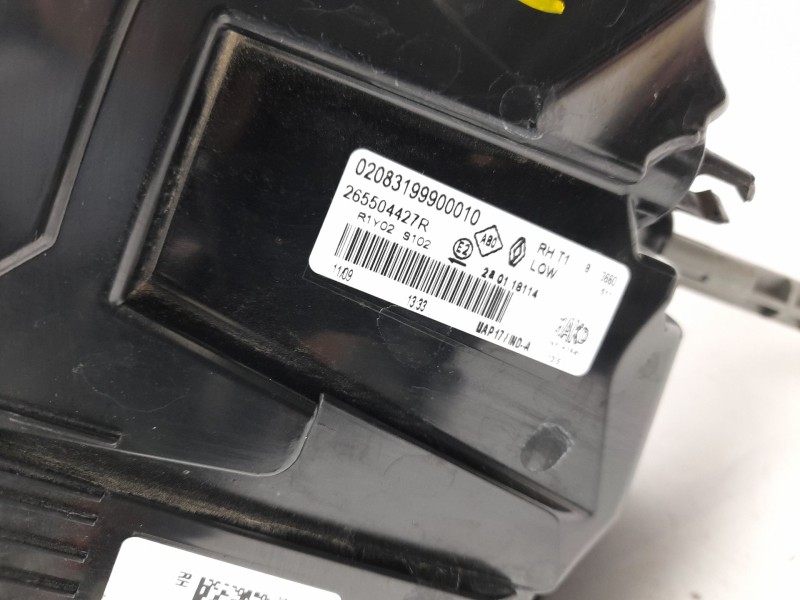 Recambio de piloto trasero derecho para renault captur ii (hf_) tce 90 (hfm6) referencia OEM IAM  265504427R 