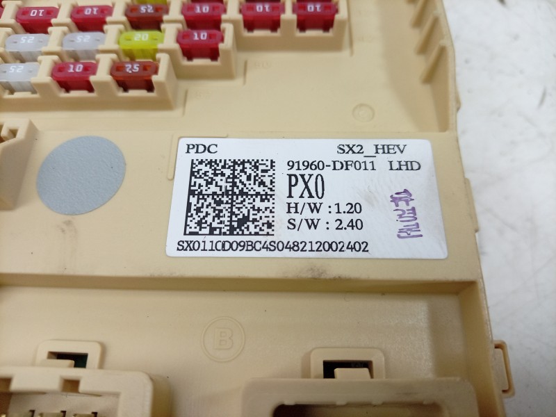 Recambio de caja reles / fusibles para hyundai kona (os, ose, osi) 1.6 gdi hybrid referencia OEM IAM  91960DF011 