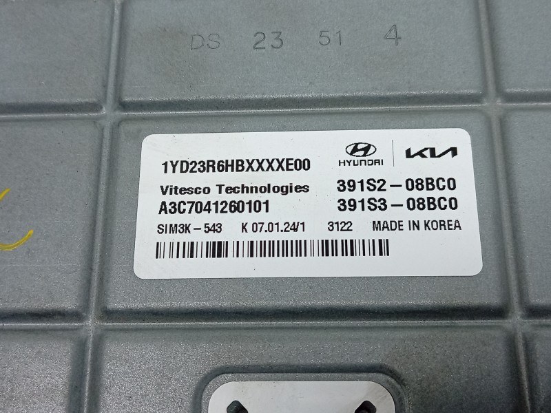 Recambio de centralita motor uce para hyundai kona (os, ose, osi) 1.6 gdi hybrid referencia OEM IAM A2C7041260101 391S208BC0 