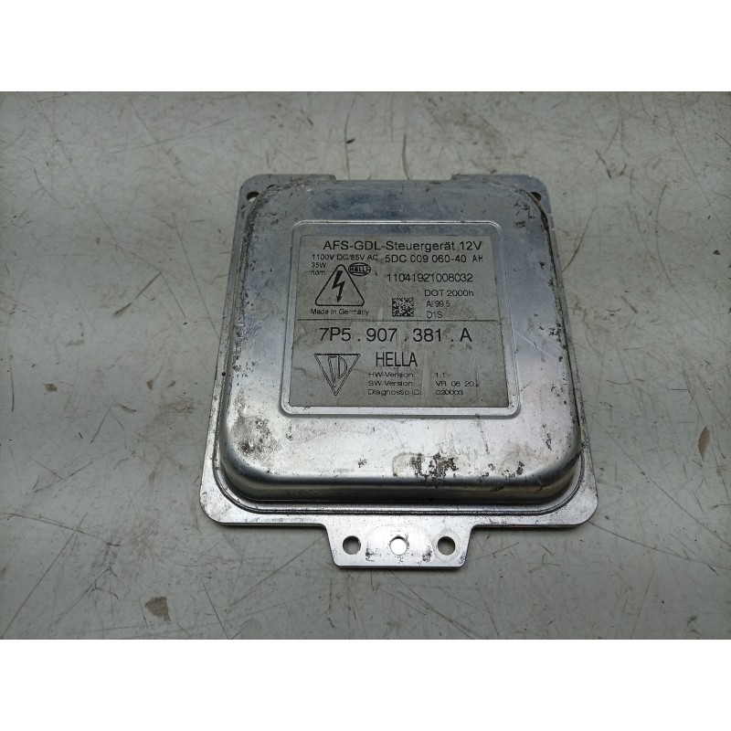Recambio de centralita faros xenon para porsche cayenne (92a) 3.0 s e-hybrid referencia OEM IAM 11041921008032 7P5907381A 