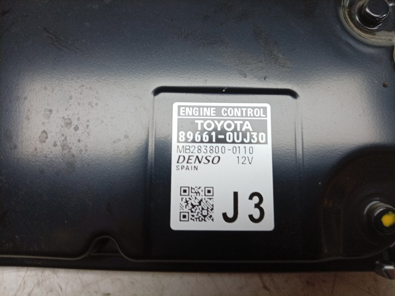 Recambio de centralita motor uce para toyota yaris (_p21_, _pa1_, _ph1_) 1.5 hybrid (mxph11) referencia OEM IAM  89661K0082 