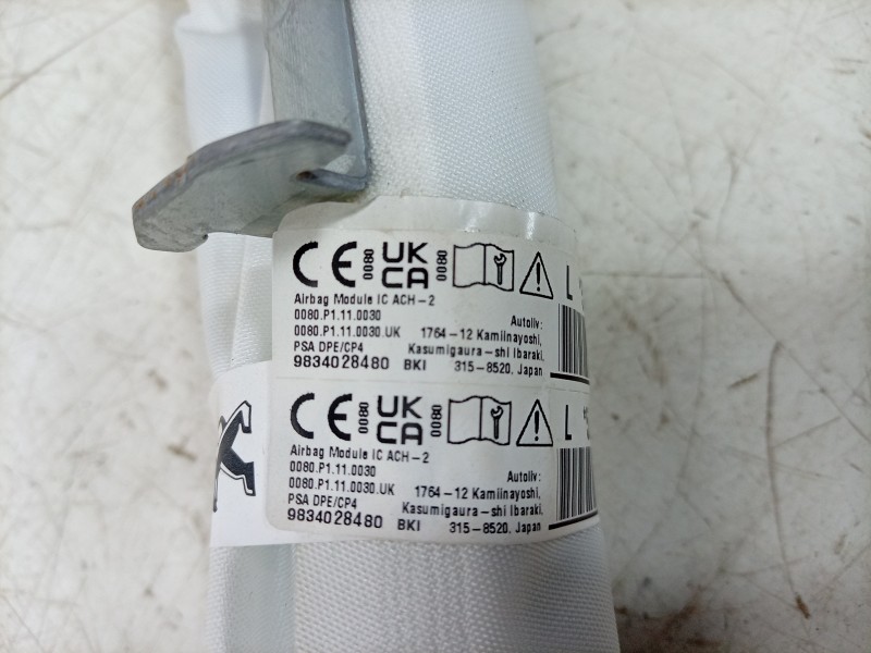 Recambio de kit airbag para citroën c4 iii (ba_, bb_, bc_) 1.2 puretech 130 (bahnsa, bahnsb) referencia OEM IAM  98429383ZD 