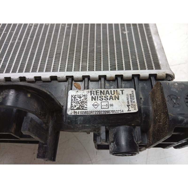 Recambio de radiador agua para renault express furgoneta/monovolumen 1.5 blue dci 75 (f6aa) referencia OEM IAM  214105803R 55034