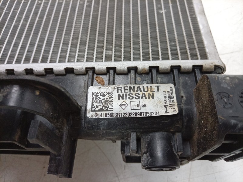 Recambio de radiador agua para renault express furgoneta/monovolumen 1.5 blue dci 75 (f6aa) referencia OEM IAM  214105803R 55034