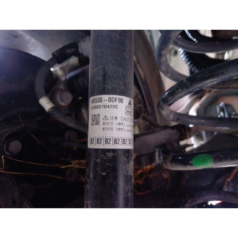 Recambio de amortiguador trasero izquierdo para toyota yaris cross (mxp_) 1.5 hybrid (mxpj10) referencia OEM IAM   