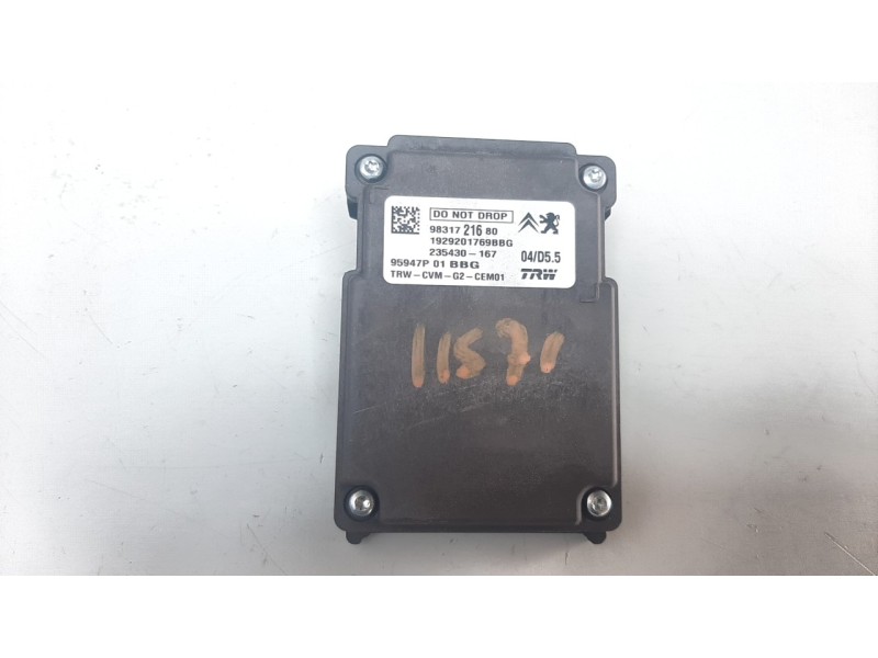 Recambio de modulo electronico para citroen c3 1.5 blue-hdi fap referencia OEM IAM 9831721680  