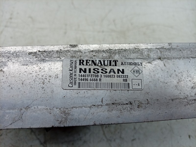 Recambio de intercooler para renault clio v (b7_) tce 90 (b7mt) referencia OEM IAM  144966668R RN704N001/309125