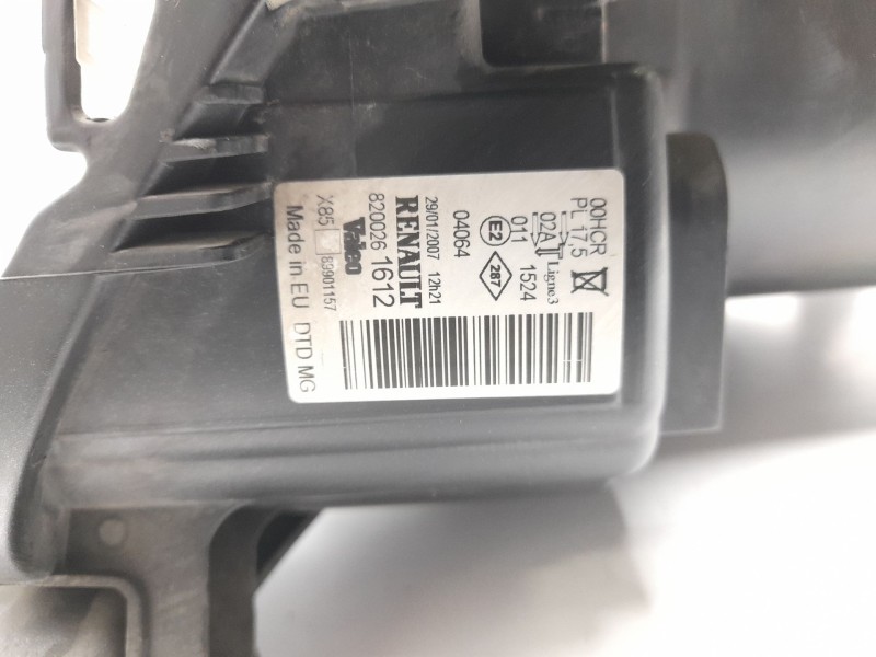 Recambio de faro derecho para renault clio iii (br0/1, cr0/1) 1.5 dci (br17, cr17) referencia OEM IAM   