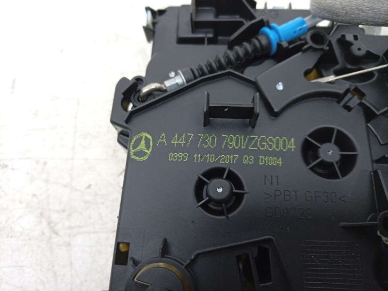 Recambio de cerradura puerta lateral derecha para mercedes-benz vito tourer (w447) 116 cdi / 116 bluetec (447.701, 447.703, 447.