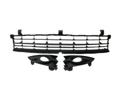 Recambio de rejilla paragolpes central para renault scenic ii referencia OEM IAM  7701477303 107194418