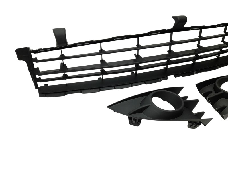 Recambio de rejilla paragolpes central para renault scenic ii referencia OEM IAM  7701477303 107194418
