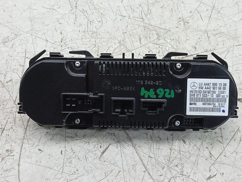 Recambio de mando calefaccion / aire acondicionado para mercedes-benz vito tourer (w447) 116 cdi / 116 bluetec (447.701, 447.703