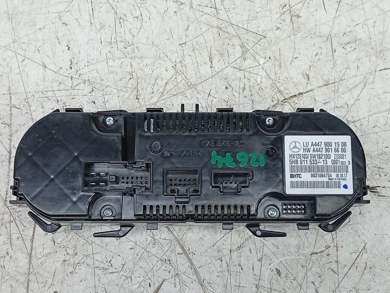 Recambio de mando calefaccion / aire acondicionado para mercedes-benz vito tourer (w447) 116 cdi / 116 bluetec (447.701, 447.703