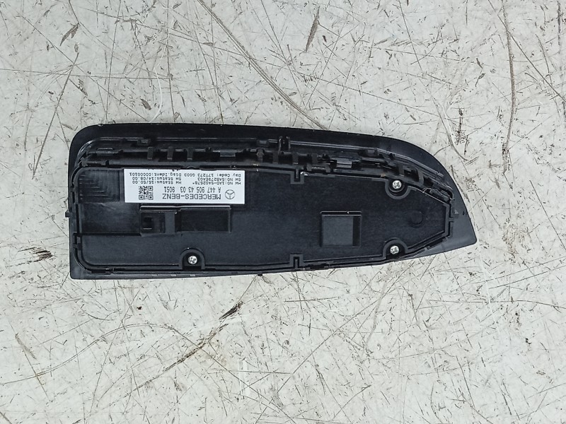 Recambio de mando elevalunas delantero izquierdo para mercedes-benz vito tourer (w447) 116 cdi / 116 bluetec (447.701, 447.703, 