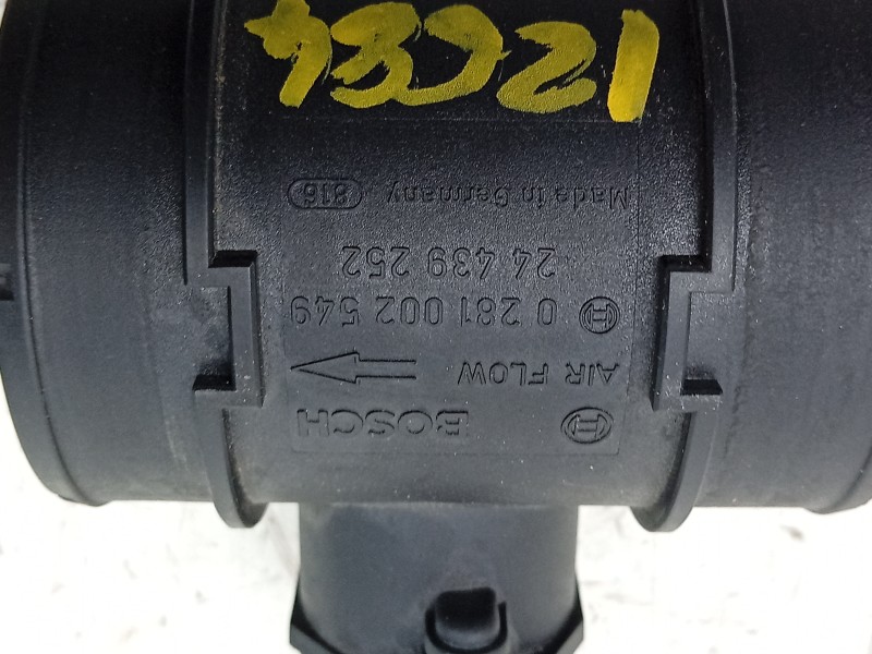 Recambio de caudalimetro para opel corsa c (x01) 1.3 cdti (f08, f68) referencia OEM IAM 24439252 0281002549 MMF120077HQ/MMF12007