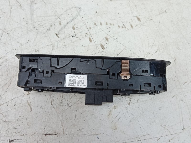 Recambio de mando elevalunas delantero izquierdo para renault clio v (b7_) 1.0 lpg (b7mt) referencia OEM IAM  254015831R IAF9010