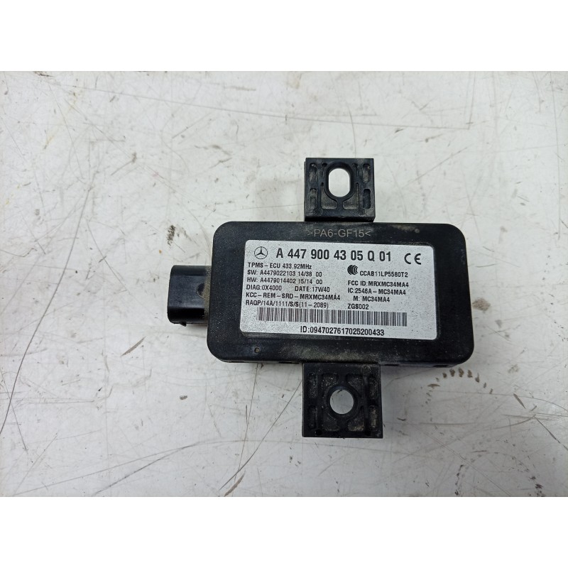 Recambio de modulo electronico para mercedes-benz vito tourer (w447) 116 cdi / 116 bluetec (447.701, 447.703, 447.705) referenci
