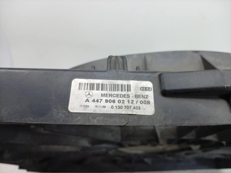 Recambio de electroventilador para mercedes-benz vito tourer (w447) 116 cdi / 116 bluetec (447.701, 447.703, 447.705) referencia
