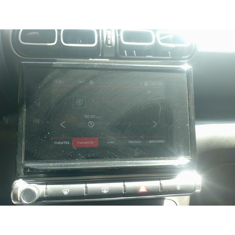 Recambio de pantalla multifuncion para citroën c3 aircross ii (2r_, 2c_) 1.5 bluehdi 110 referencia OEM IAM   