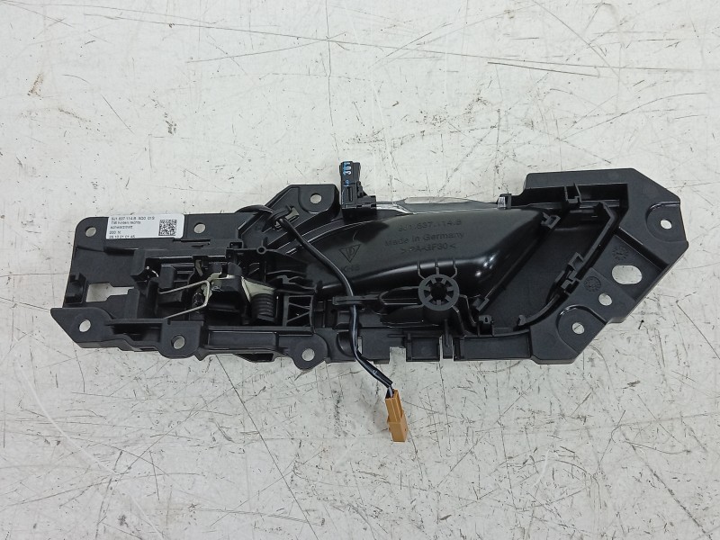 Recambio de maneta interior trasera derecha para porsche taycan (y1a) 4s referencia OEM IAM  9J1837114B 