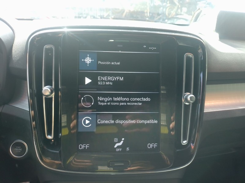 Recambio de pantalla multifuncion para volvo xc40 (536) t2 referencia OEM IAM   