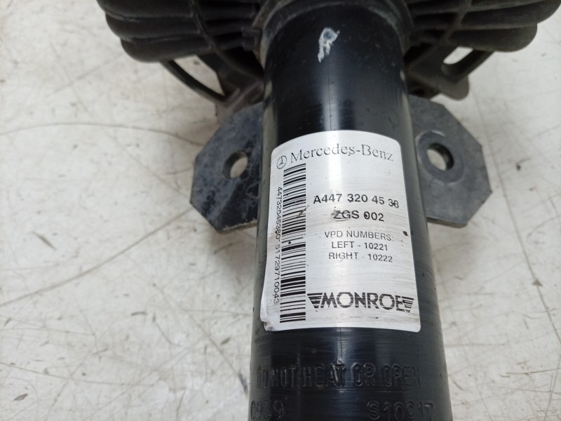 Recambio de amortiguador delantero derecho para mercedes-benz vito tourer (w447) 116 cdi / 116 bluetec (447.701, 447.703, 447.70