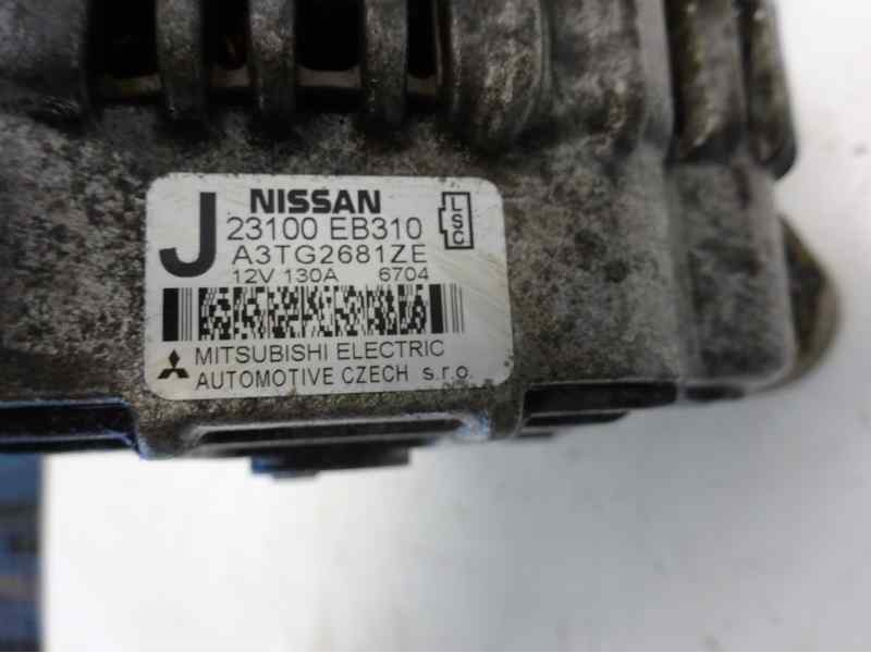 Recambio de alternador para nissan navara pick-up (d40m) doble cab se 4x4 referencia OEM IAM 23100EB310 ALF430253 A31209