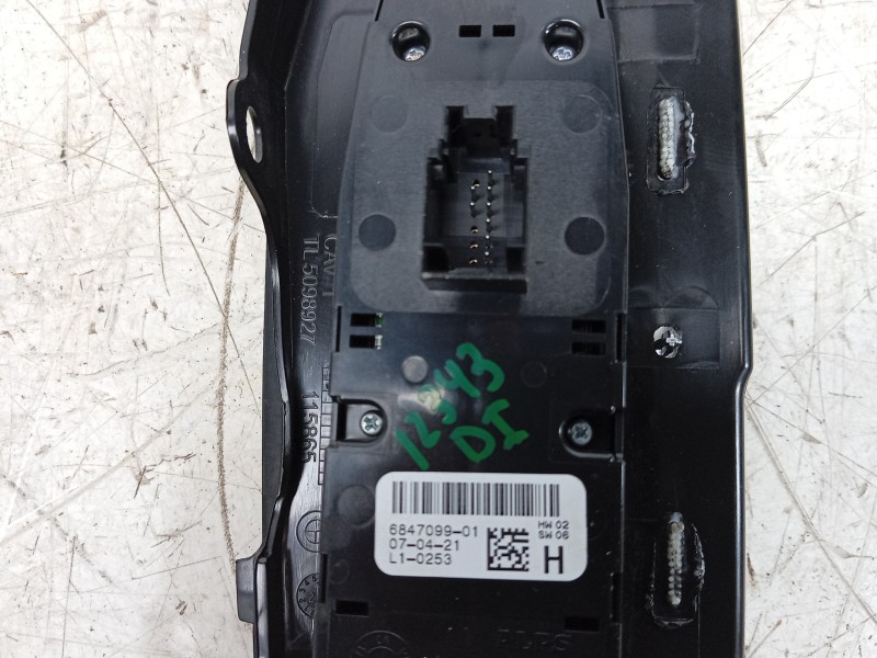 Recambio de mando elevalunas delantero izquierdo para bmw x4 (g02, f98) xdrive 20 d mild-hybrid referencia OEM IAM 61316847099 6