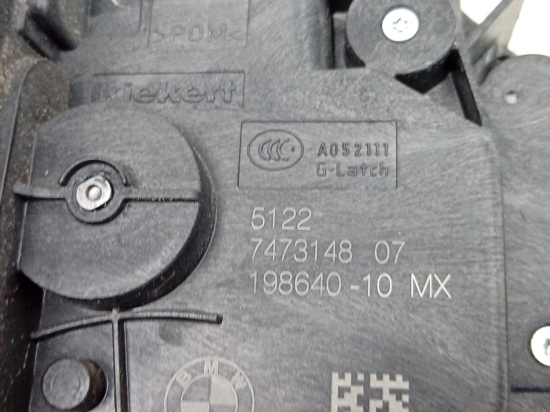 Recambio de cerradura puerta trasera derecha para bmw x4 (g02, f98) xdrive 20 d mild-hybrid referencia OEM IAM 728193912 7281939