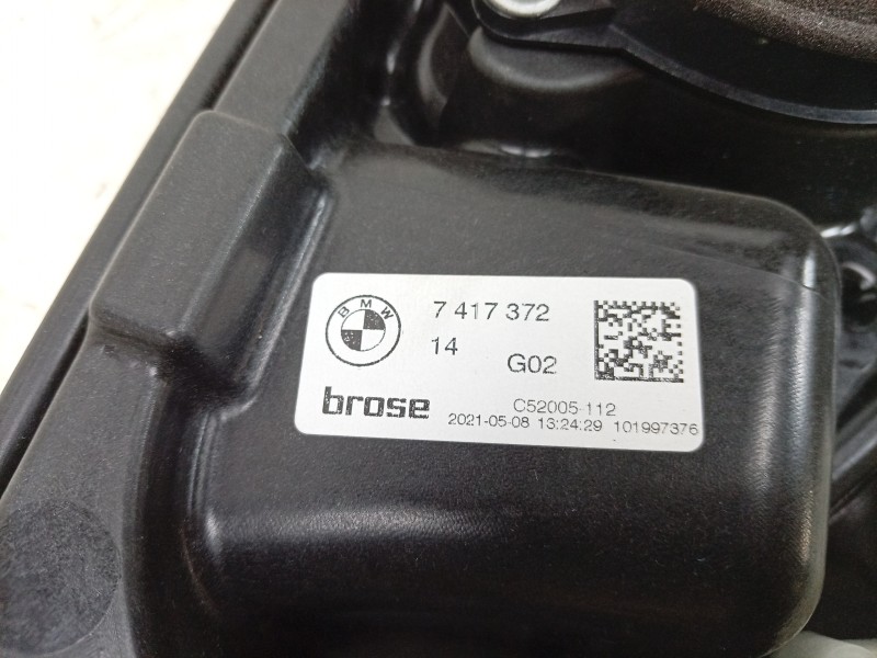 Recambio de elevalunas trasero derecho para bmw x4 (g02, f98) xdrive 20 d mild-hybrid referencia OEM IAM  741737214 
